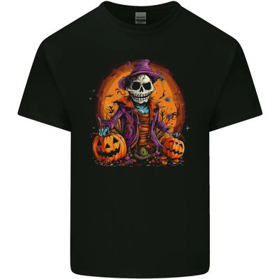Jack Skeleton Halloween Skull Kids T-Shirt Childrens