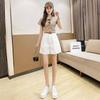 Women's Loose A-line Wide-leg Suit Shorts, Summer 2026 Korean Style Casual Pants