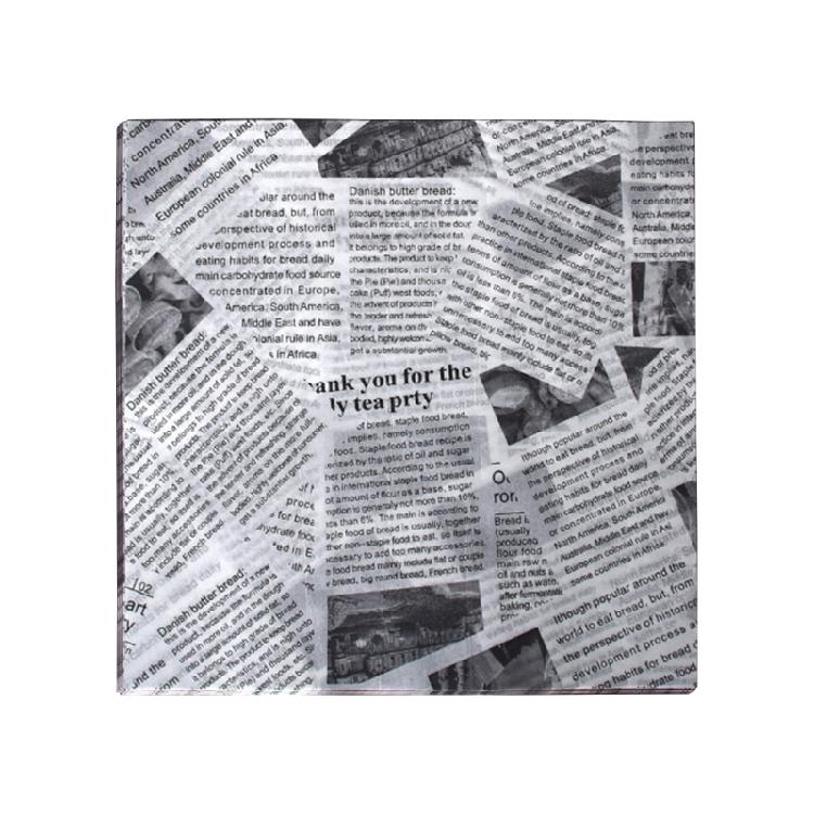 100Pcs Wrapping Paper Bread Sandwich Burger-Fish Chip Fries Food Oil Proof Paper