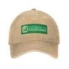 Merlo Logo Gewaschene Denim Kappe Lässige Baseballkappen Verstellbarer Hut Sommer Unisex Baseballkappen
