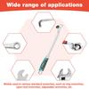 1Pc Wrench Extender Tool Chrome Vanadium Steel Wrench Extension Universal Spanner Torque Amplifier Device for Tighten Nuts Bolts
