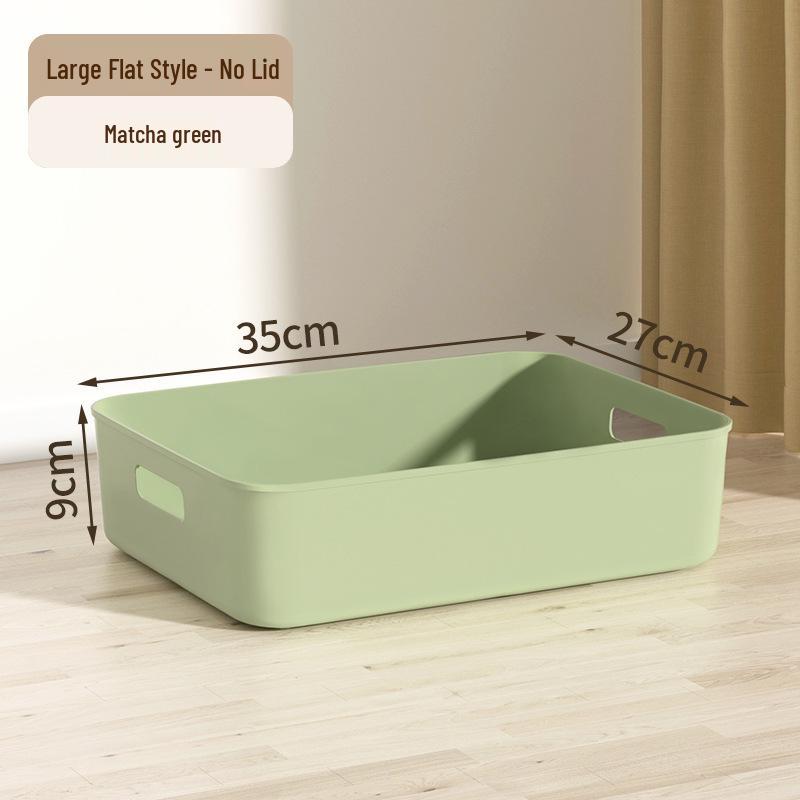 Aufbewahrungsbox aus Kunststoff mit Deckel - Ideal für Kleidung, Snacks und Sonstiges