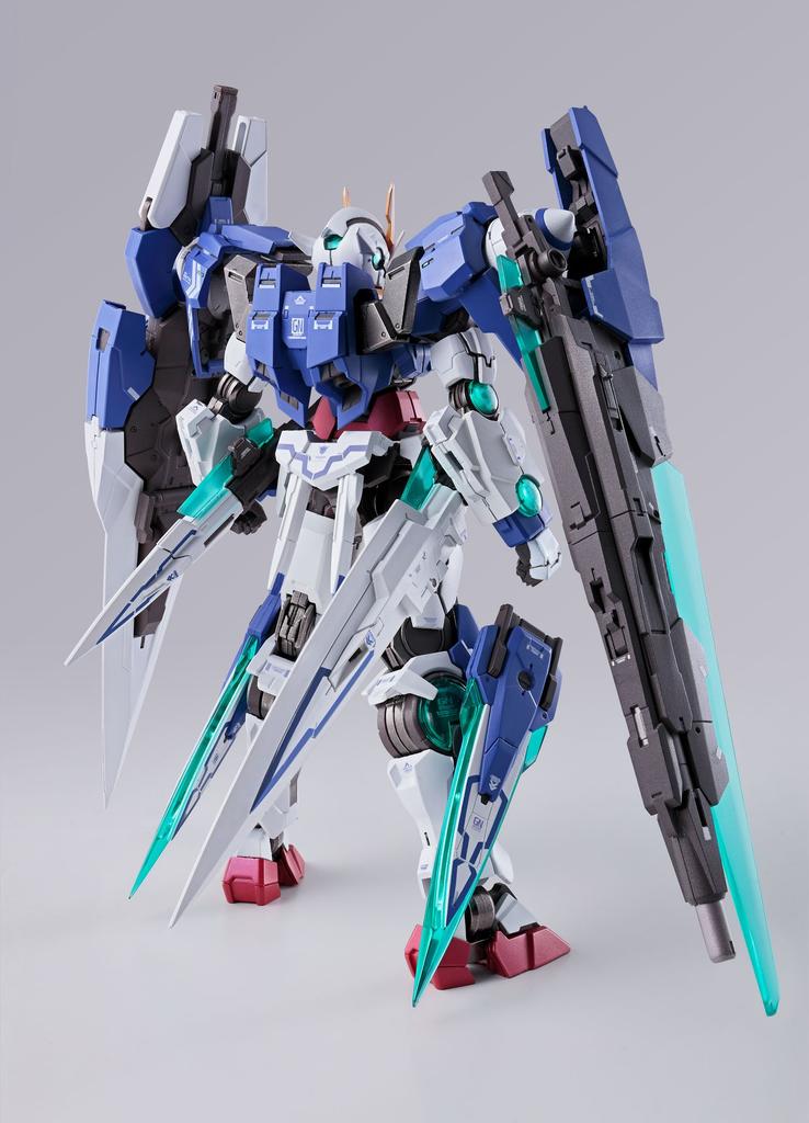 TAMASHII NATIONS METAL BUILD Mobile Suit Gundam 00 Gundam Seven Approximately 180mm ABS PVC Diecast Painted Movable Figure Sword/G & &