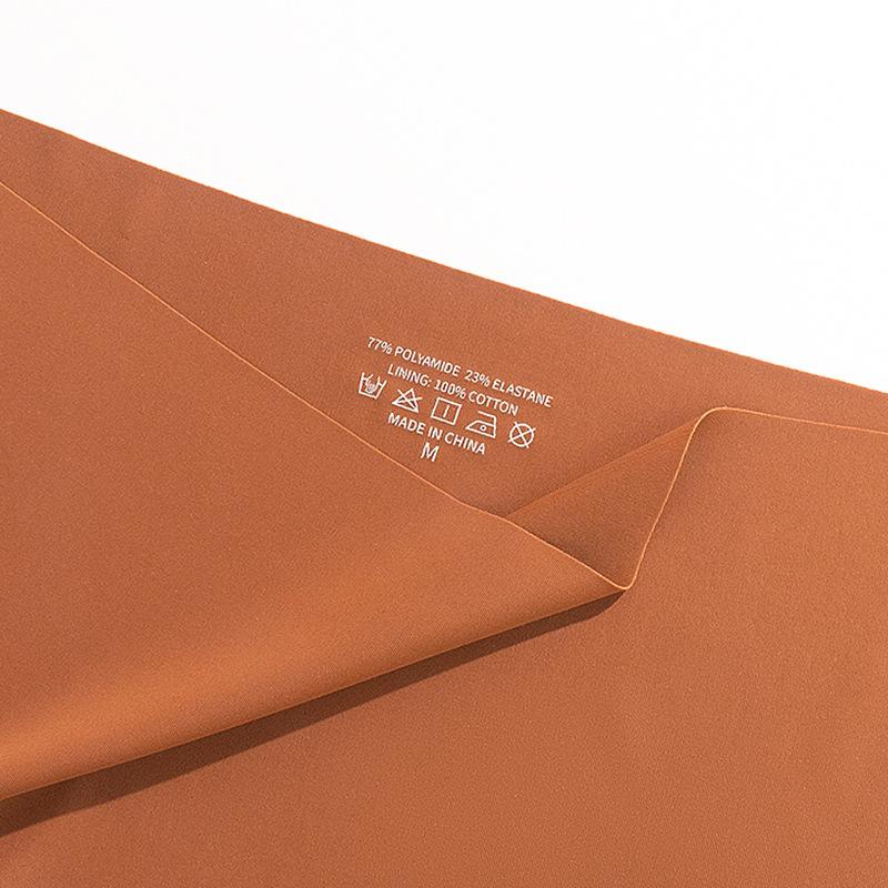 Ledové hedvábné bezešvé rychleschnoucí spodní prádlo se středním pasem pro ženy bez boků a břicha Pohodlné sportovní a fitness dámské kalhotky