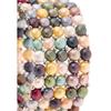Bracelet - PEARLS &amp; COLORS - 5 Rangées - Perles d'eau douce 3-4 mm multicolores - Argent 925 - Qualité AAA+