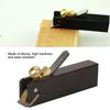 Woodworking Planer Flat Bottom Mini Wood Planer Ebony Mini Size Ebony Wood Planer Hand Tool Hand Plane Small Wooden Products