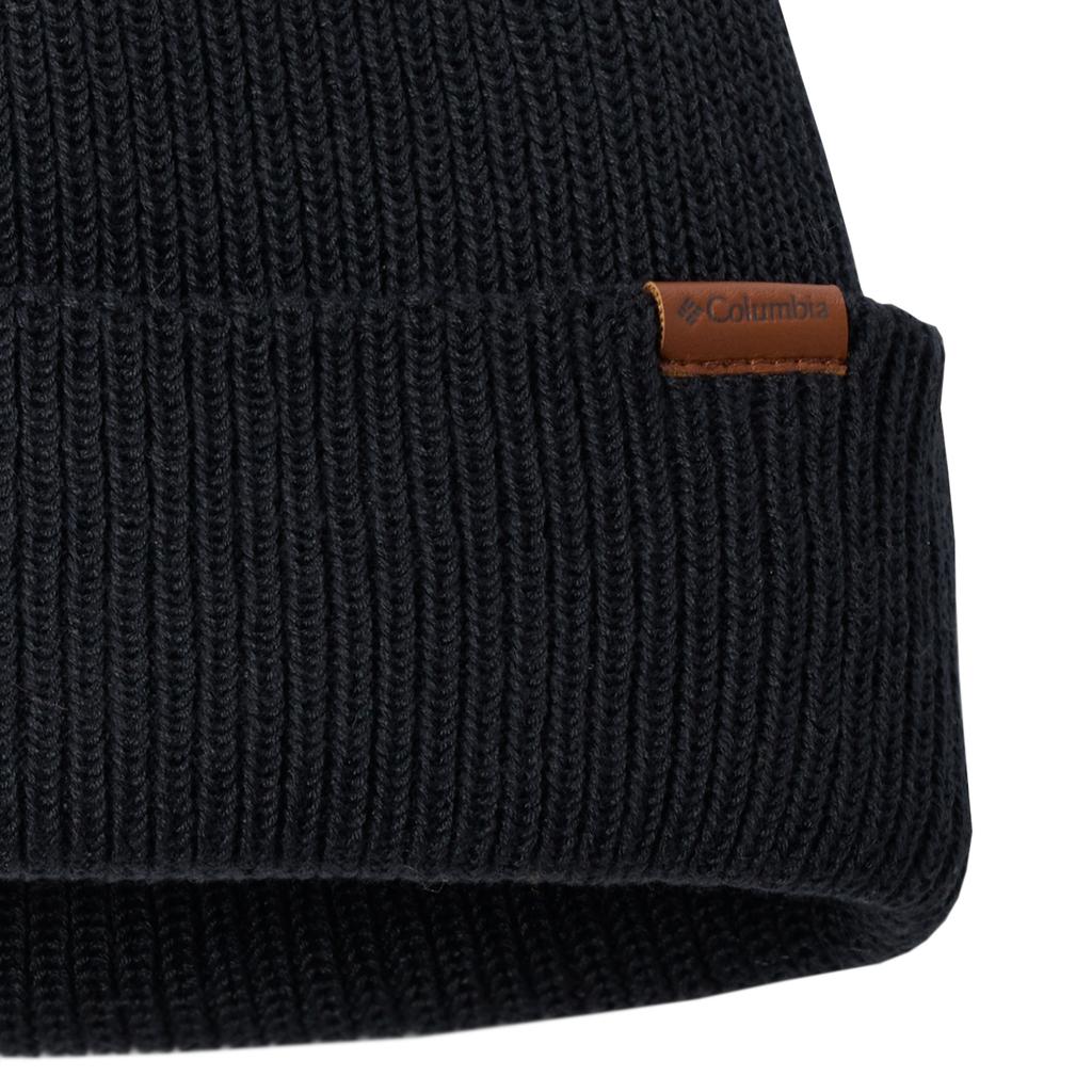 Columbia Portside Fisherman Beanie, Mens black Cap