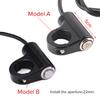 1Pc 12V 22mm Motorcycle Handlebar Mount Switch Push Button Headlight Brake Fog Lights ON/OFF Blue Ray Version Switch