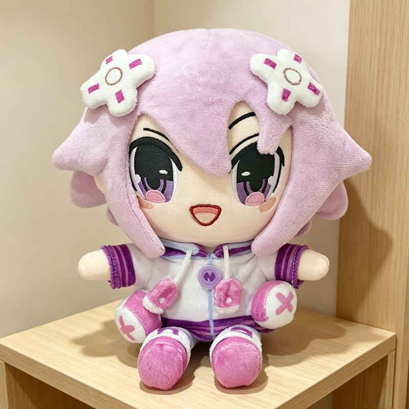 New Neptune Plushie Game Accessories Exquisite Characters Plush Toys Fans Collect Souvenirs Decorative Gifts for Boys and Girls