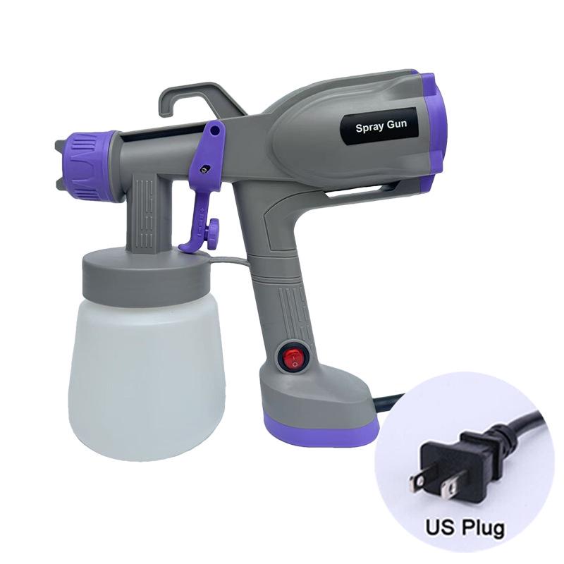 New Model Electric Spray Gun with 5 Nozzles – Integrated Plug-In Paint Sprayer
