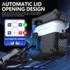Automatic Pop-up Shockproof Hard Earphone Case for Airpods 4 2024 3 1 Pro 2 Pro2 Headphone Cover for Air Pods 4 Gen with Hook