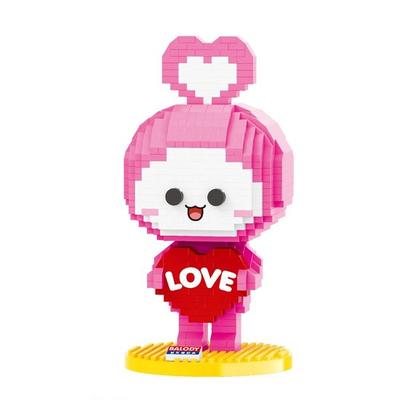 Nanoblock Love Rabbit 765 peças (PCS)