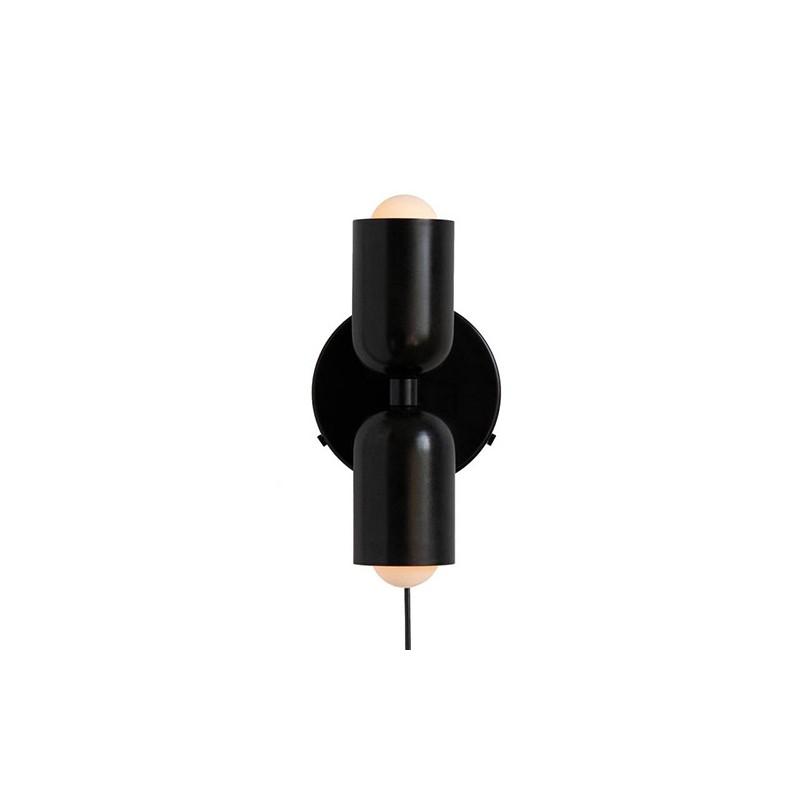 Scandinavian Style Double Head Wall Sconce For Bedroom And Dining Area