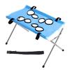 Mesh Dog Bath Bed Grooming Hammock Stand for Routine Coat Care, with Fabric Edges Holes and a Detachable Rustless Steel Frame