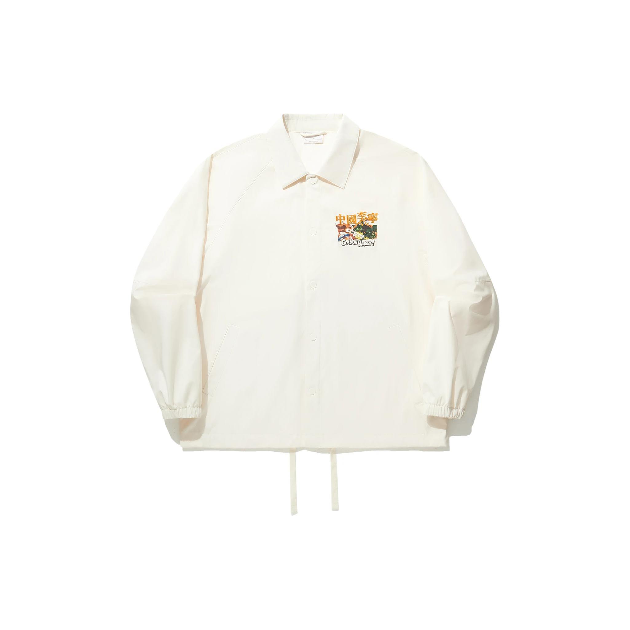 Li Ning x LOL Куртки и Пальто Унисекс Кремовый AFDU915-2 M