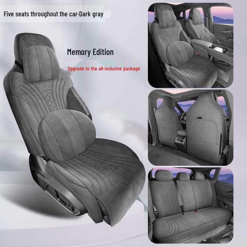 Lynk & Co 08 Car Seat Cushion: 26 Models, Suede, Breathable, Four-Season Coverage