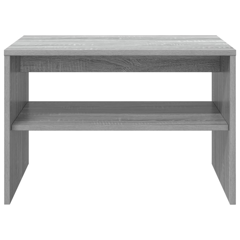 Coffee Table Grey Sonoma 60 x 50 x 40 cm Particleboard
