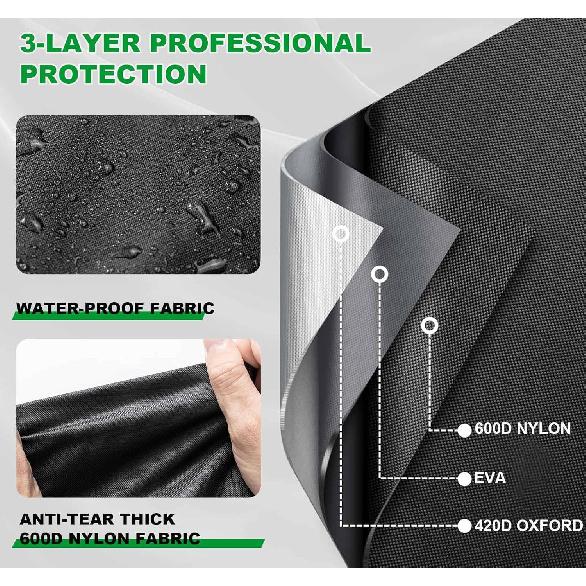 Slushie Machine Cover for Ninja SLUSHi Max FS605, Heavy-duty Thick Nylon for Protection - Waterproof DustProof, Multi-Pocket, Cover for Ninja SLUSHi