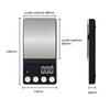 Portable Digital Milligram Scale, 0.01g Precision LCD, Gold Diamond Weighing Balance, Stainless Steel Pocket Mini Scales