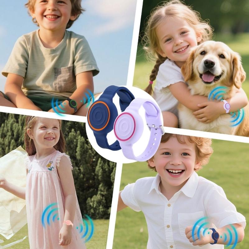 Kind-Armbandhalter mit weichem Silikonband, für Familienausflüge und täglichen Gebrauch, Vollumschließende Schutzhülle