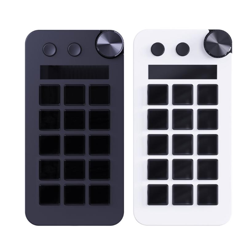 StreamDeck Visual Mini Keyboards LCD Button Live Streaming Controller Game Programming Customizable Keypad Win