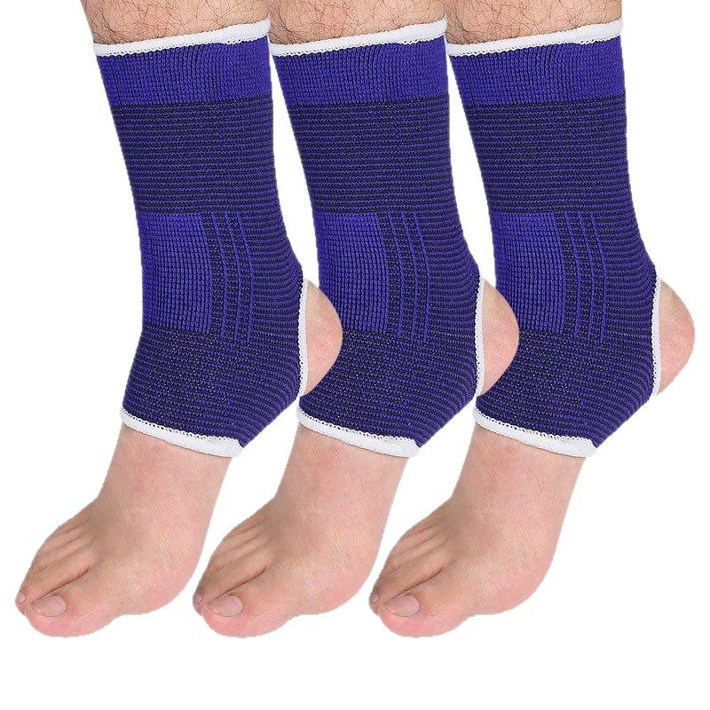 Men's and Women's Ankle Guards Sports Protective Gear Outdoor Cycling Blue Ball Football Sports Knitted Ankle Guards