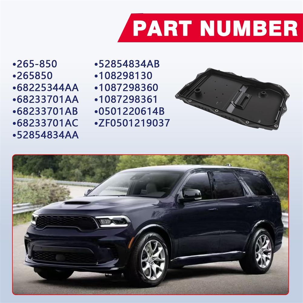 52854834AA 68233701AA Поддон трансмиссии 8HP70 для Ram Jeep Charger