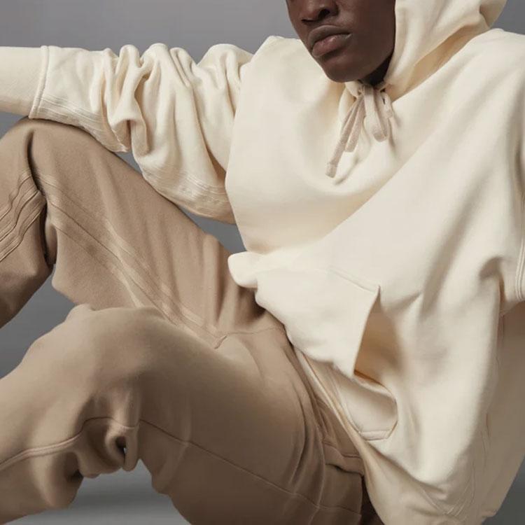 Adidas Originals Trefoil Blue Version Series Cotton Hooded Pullover Sport Sweatshirt Men Sweatshirt White H23138