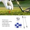 Flagpole Portable 3 Feet   Flag Pole Flag Hole Cup Set 2 Section Design for Indoors Outdoors