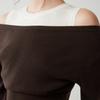 ELLE French Fashion Design Two-Piece Casual Loose Pullover Versatile Slimming Long Sleeve Knitted Sweater Women Sweater EZ53274
