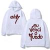 EVOM - Veigh Merch 2025 NEW Hoodie Graphic Print Punk Sweatshirt High Quality Popular Clothing Unisex Pullovers