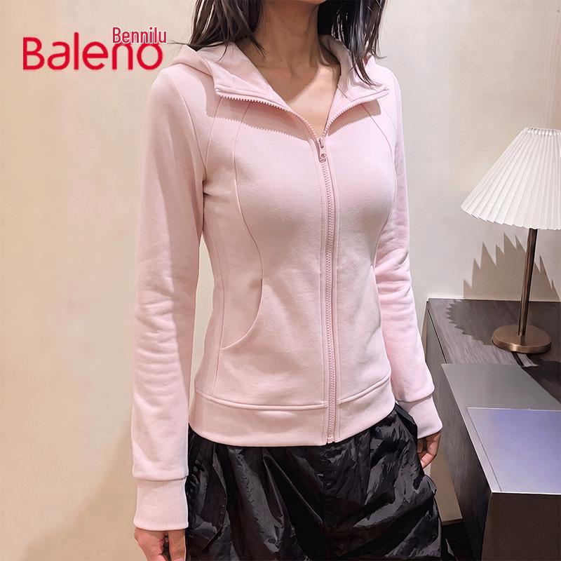 Baleno Slim Fit Hooded Zip-Up Sweatshirt