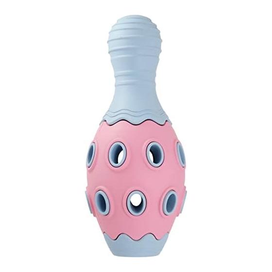 PLATZ PET SUPPLISES & FUN Dog Toy Educational Toy Unipod Bowling Pink