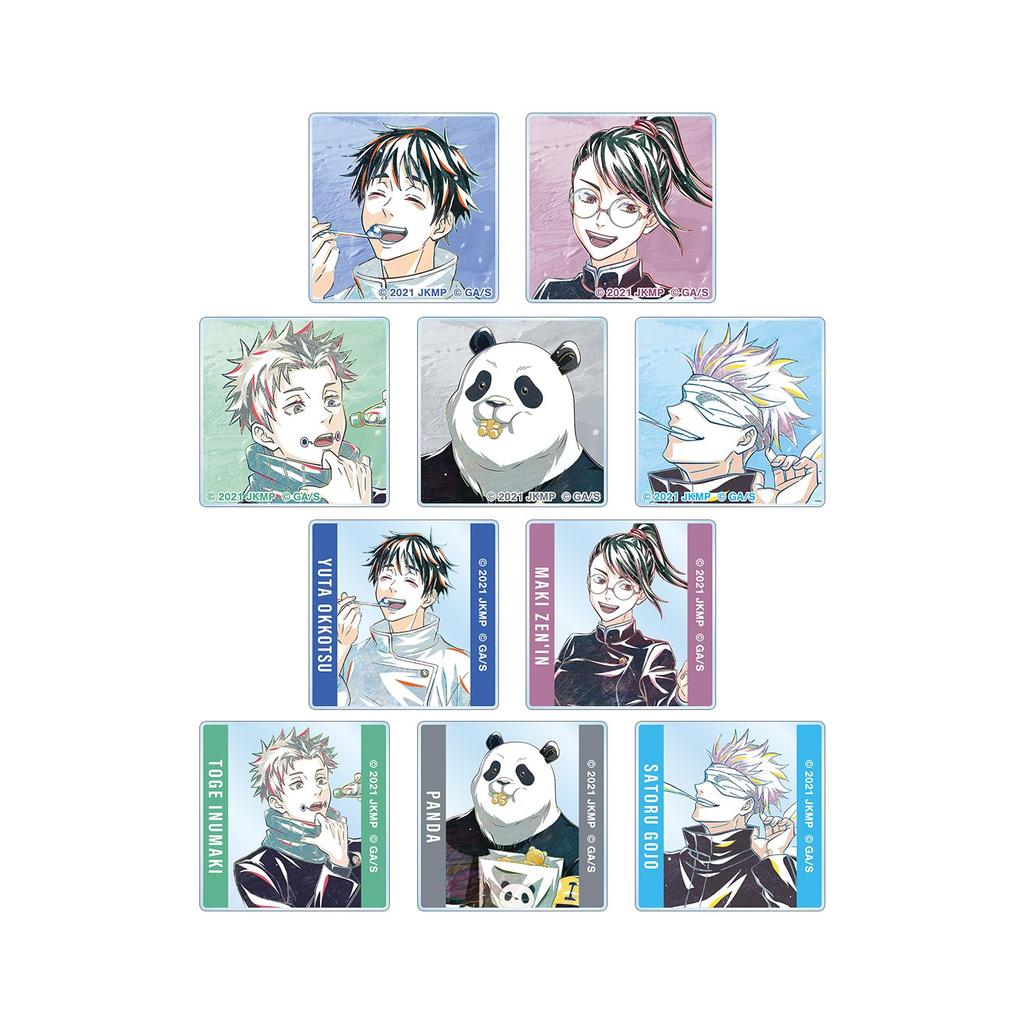 Kaisen 0 the Trading Ani Art 3rd Edition Acrylic Tiles Box of 10 "Jujutsu Movie"