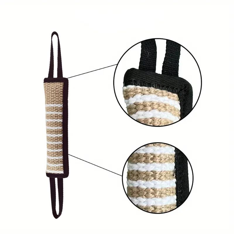 German Shepherd Dog Chew Pillows for Aggressive Chewers Natural Jute Dental Chew Sticks Training Toys for Large Breed Dogs Puppy