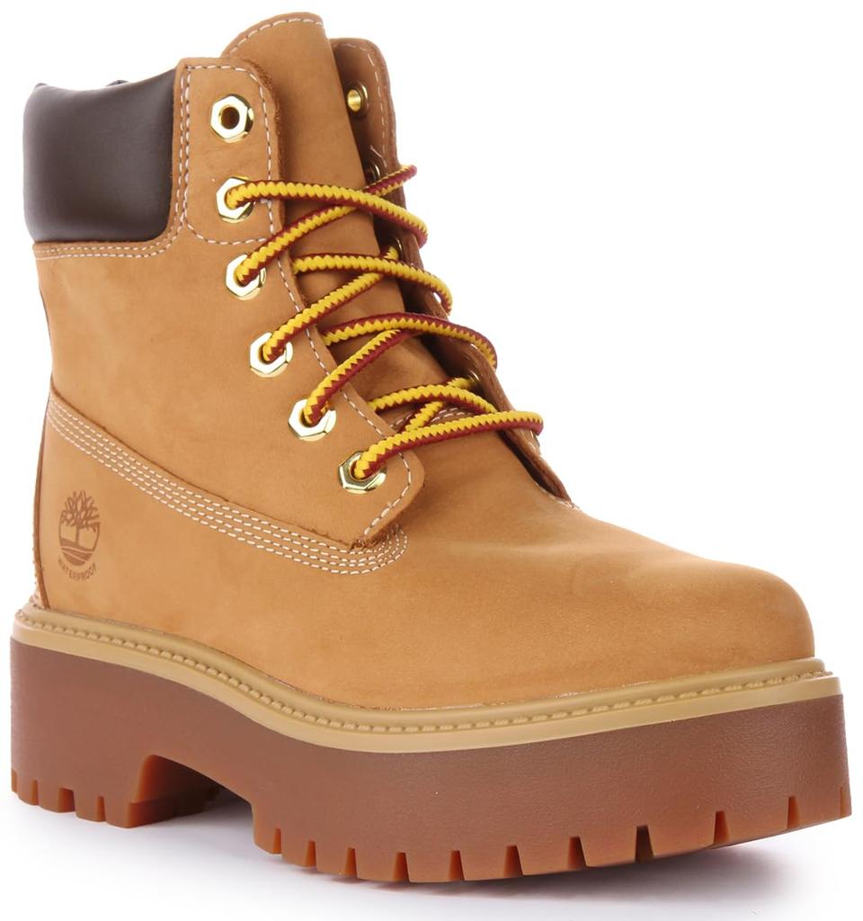 Timberland Premium WP Platform Boots A5RJD Brown Women's