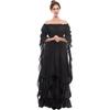 Renaissance Dress Women Medieval Costume Victorian Dresses Peasant Gothic Fairy Witch Wedding Under Dress