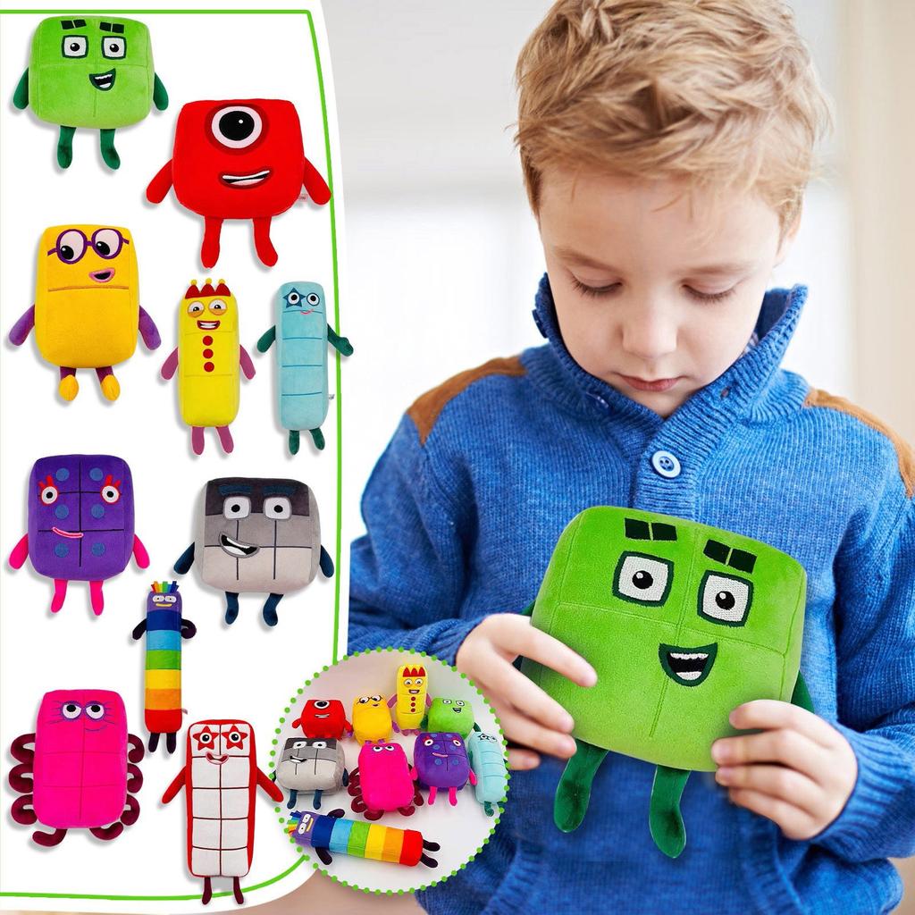 Adorable Kawaii Mathematics Enlightenment For Children  Soft Plush Toy Doll Cute Stuffed Toy Gifts