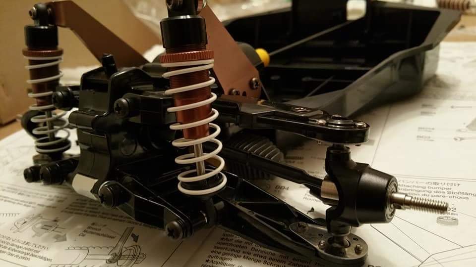 Aluminum Alloy Front Shock Tower for Tamiya 4WD Ultra-lightweight 1/10 Boomerang/Bigwig