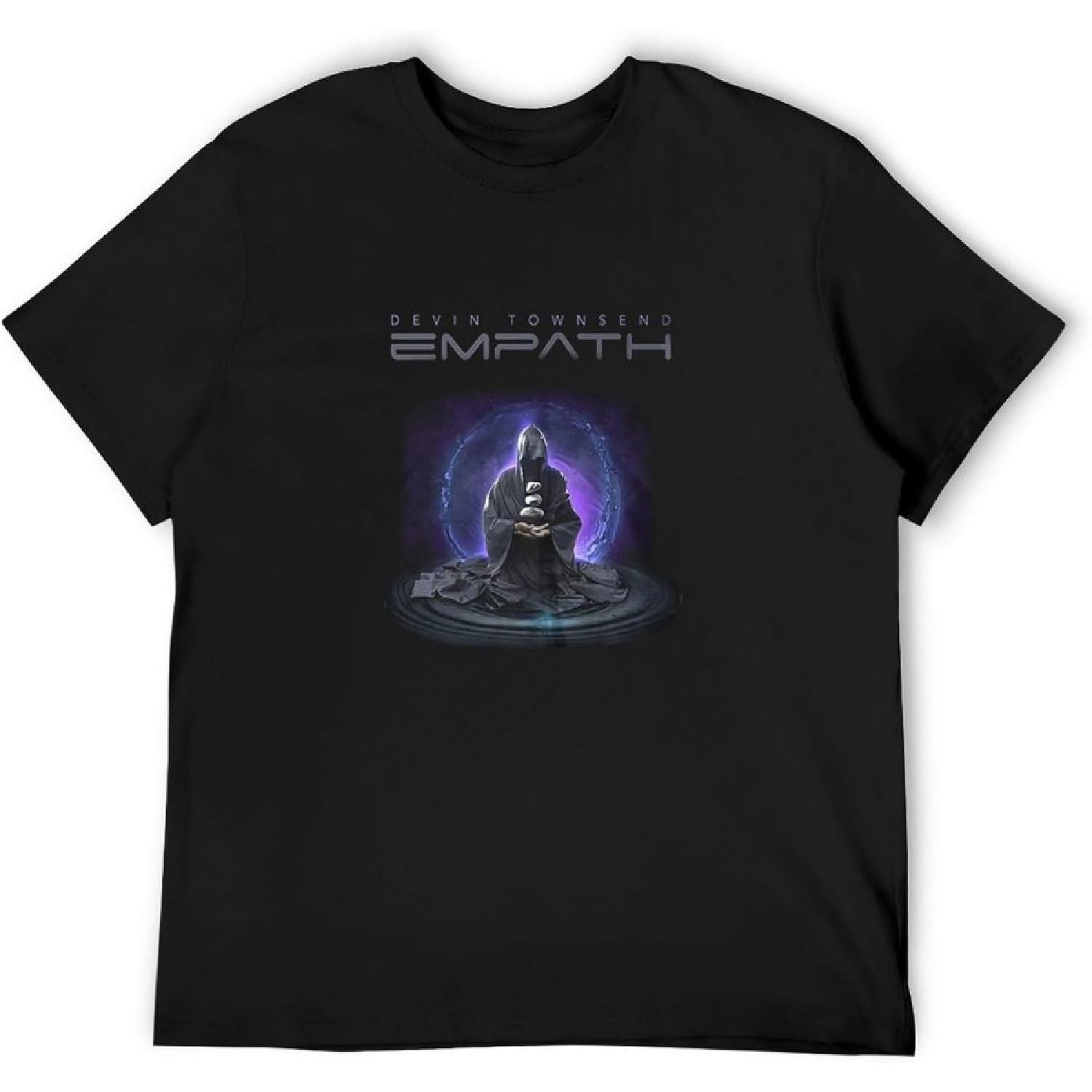 Devin Townsend Meditation T Shirt Strapping Young Lad Empath T-Shirt Black S разноцветный