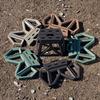 Thickened Portable Folding Camping & Fishing Stool - Compact Outdoor/Indoor Low Seat