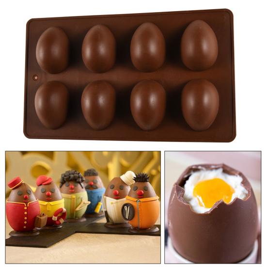 

Силиконовый шоколад Форма Пасхальное яйцо Форма для выпечки Легкая очистка