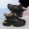 New Men's Fashion Casual High Top Sports Shoes Students Thick Sole Comfortable Sneakers Boys Male Classic Breathable Basketball Shoes