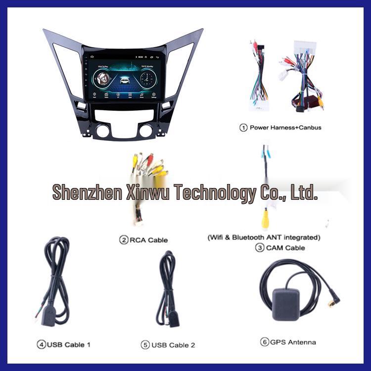 Cross-border Android Navigation System for 2011-2015 Sonata MP5 All-in-One