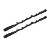2 Pcs Car Fishing Rod Fixing Straps Adjustable Wear Resistant Fishing Rod Holder Belt