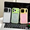 For iPhone 17 ProMax Jelly Candy Color for Magsafe Case for iPhone 13 12 14 15 16 Pro Max Plus Soft Silicon Lens Protect Cover