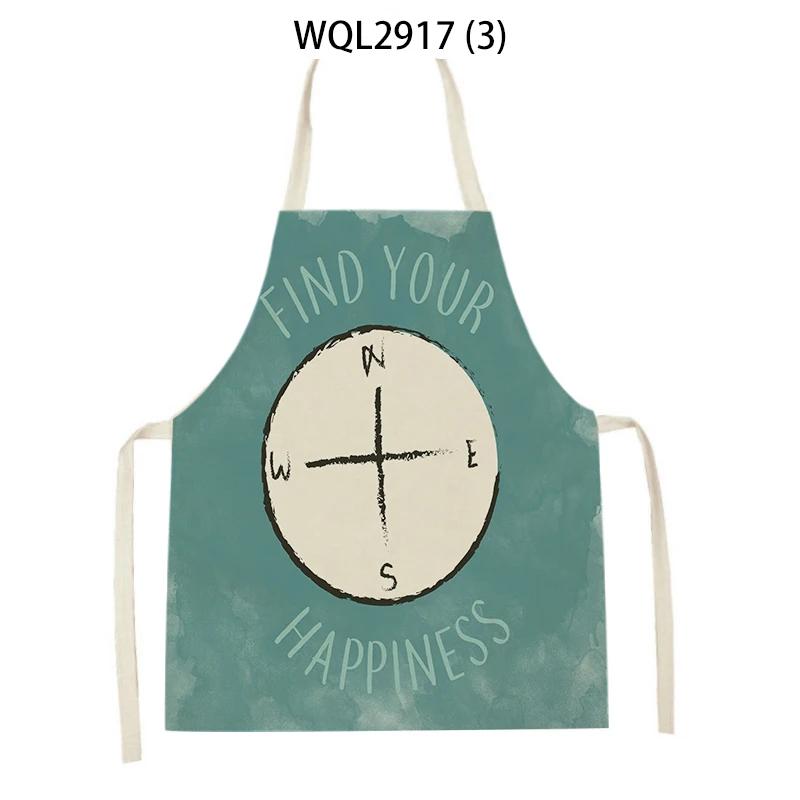 Cleaning Supplies Women Men Kitchen Aprons Tortoise Sailboat Fish Octopus Pattern Cooking Aprons Baking Antifouling Apron