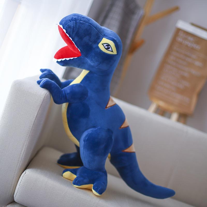 Boneca Tiranossauro Rex Dinossauro Brinquedo de Pelúcia Boneca de Pano para Dormir Brinquedo Infantil, Presente de Feriado