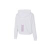 adidas Neo Alphabet Logo Print Sports Hoodie Sweatshirt Women Tops White H18577