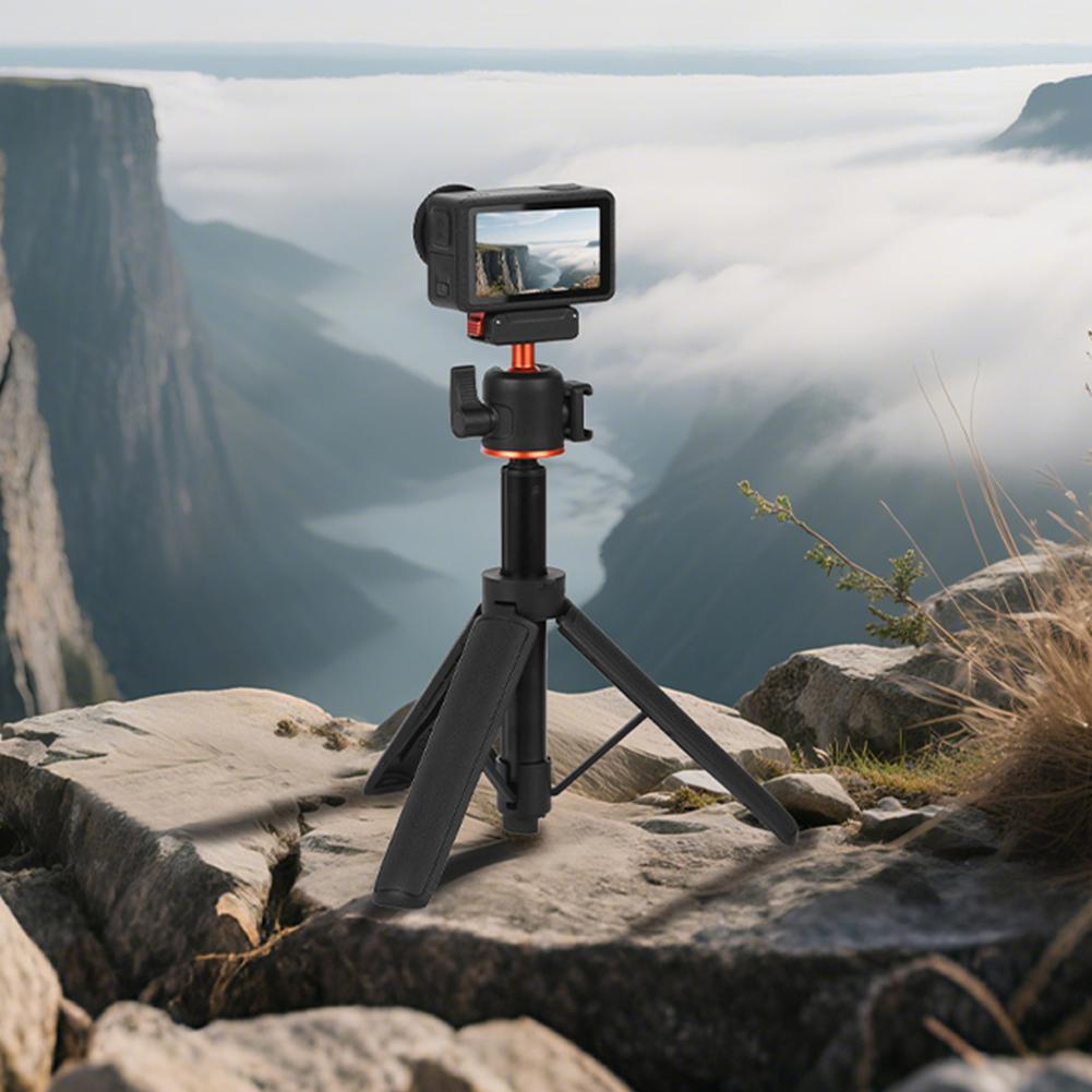 Magnetischer Selfie-Stick-Stativ mit Schnellverschluss Schnellverschluss Ausziehbarer Stativständer für DJI Osmo Action 5 4 3 Zubehör